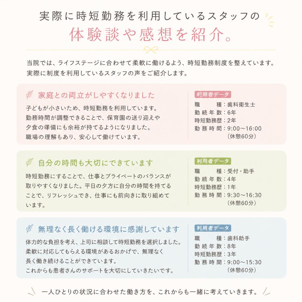 現場からの声