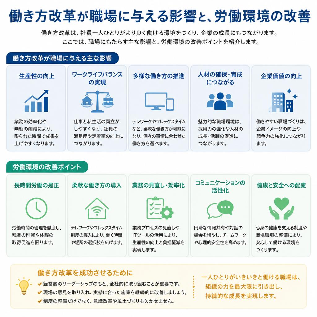 2. 働き方改革がもたらすメリット
