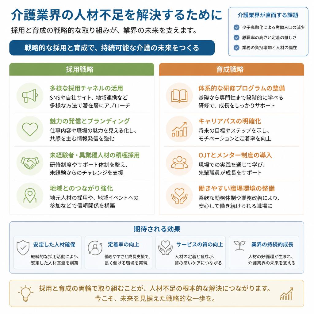 人材不足への対策