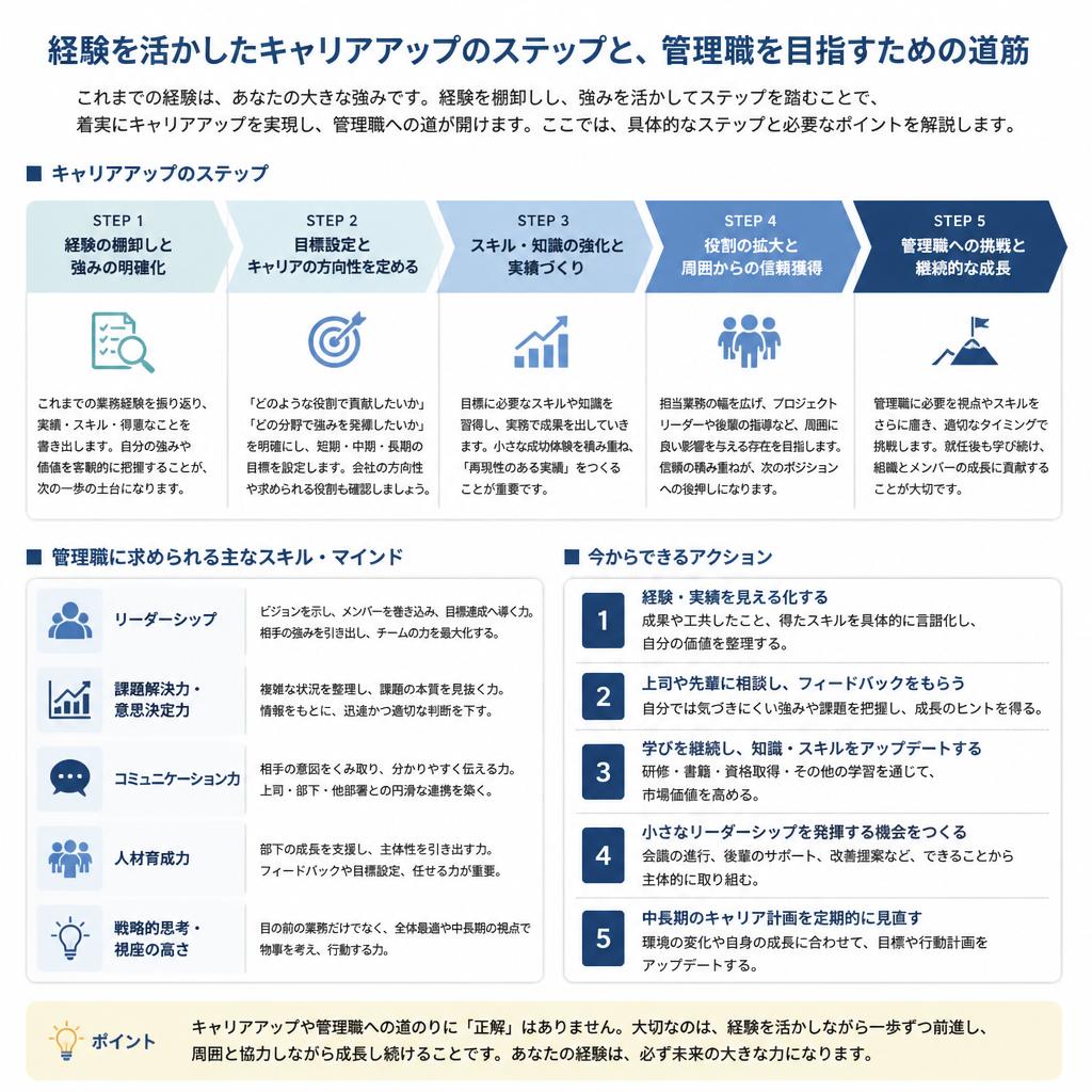 経験者のキャリアアップ